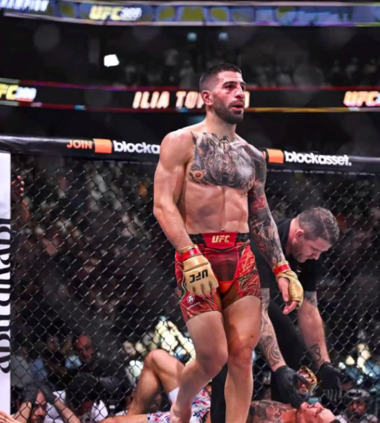 Ilia Topuria UFC Tattoo T-Shirt